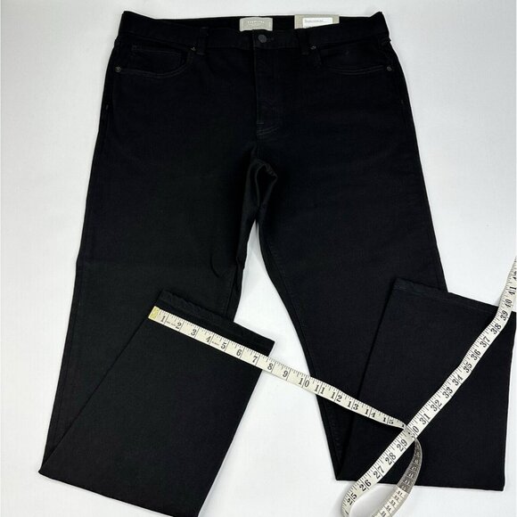 Everlane Uniform Men NWT Black The Slim 4-Way Stretch Jean W38-39/L32 - Picture 13 of 14